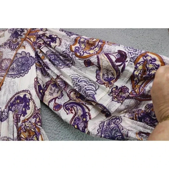 Band of the Free Bohemian Hippy Mini Dress-XS-New w/o Tags-Lined - Picture 6 of 10